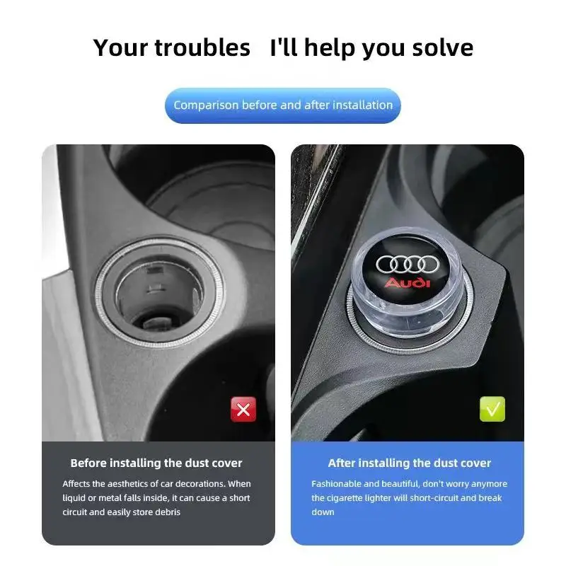 Car Cigarette Lighter Dust Cov - Vape Decoration recensie en prijs