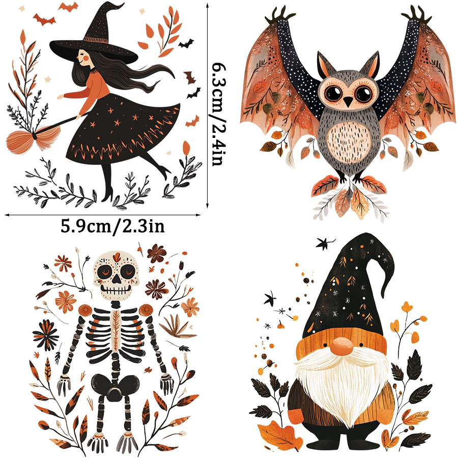 2pcs Nordic Autumn Folk Art Ha - Rdta Tank Glass recensie en prijs