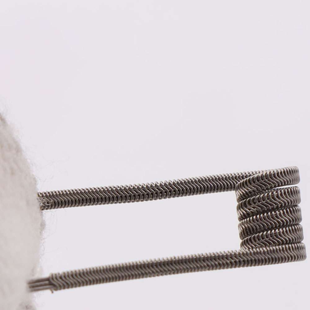 NEW XFKM 100PCS/box NI80/A1/SS - Clapton Wire Pre Built recensie en prijs