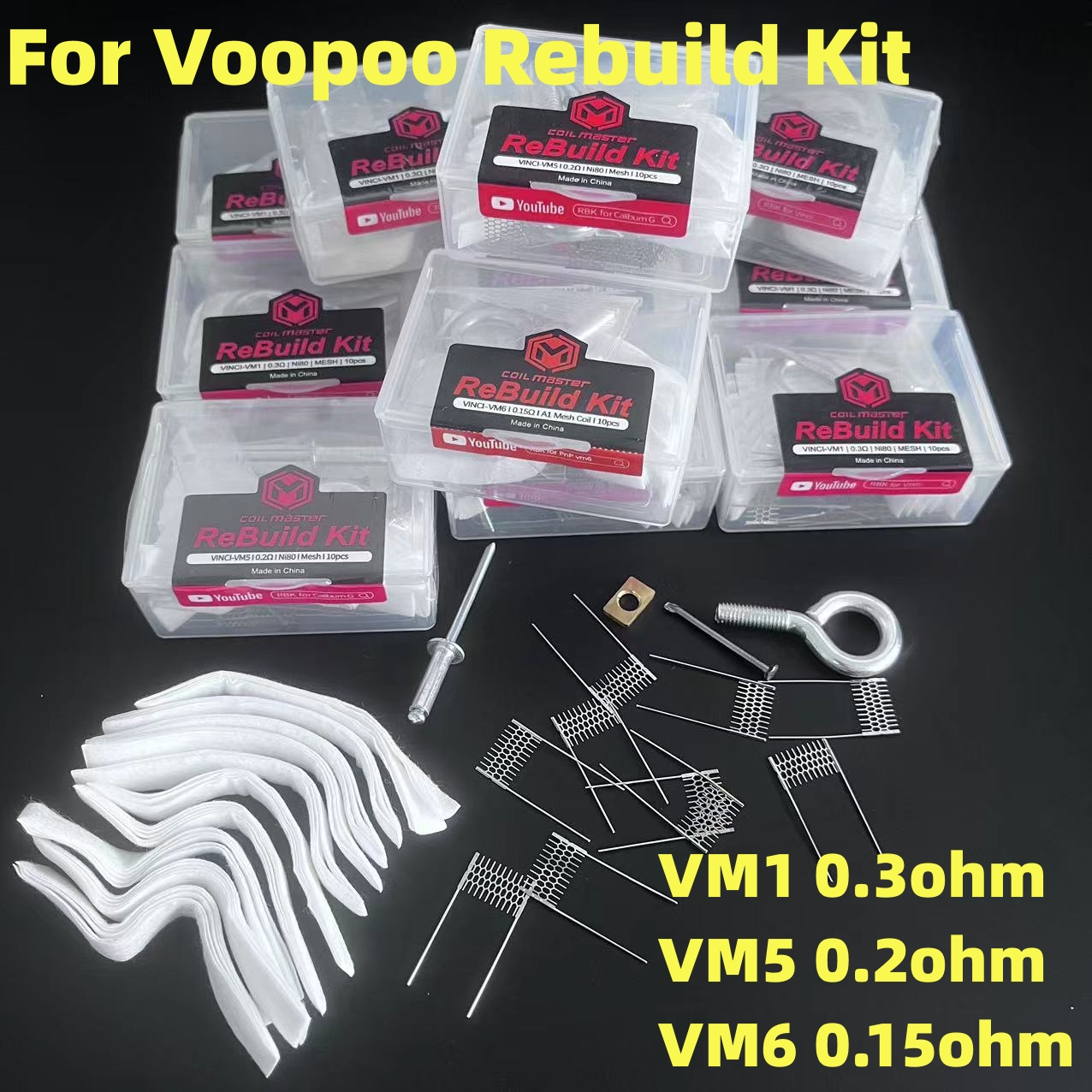 DIY Rebuild Kit For PNP Rebuil - Coil Building Kit recensie en prijs