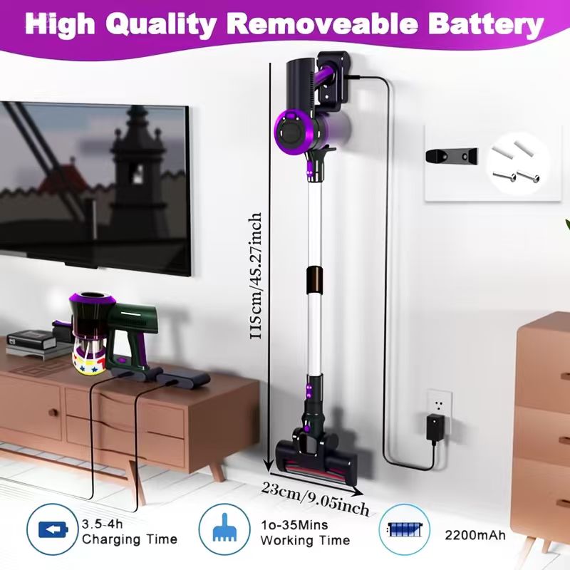 40Kpa Vacuum Cleaner for Home  - Battery Case Storage recensie en prijs