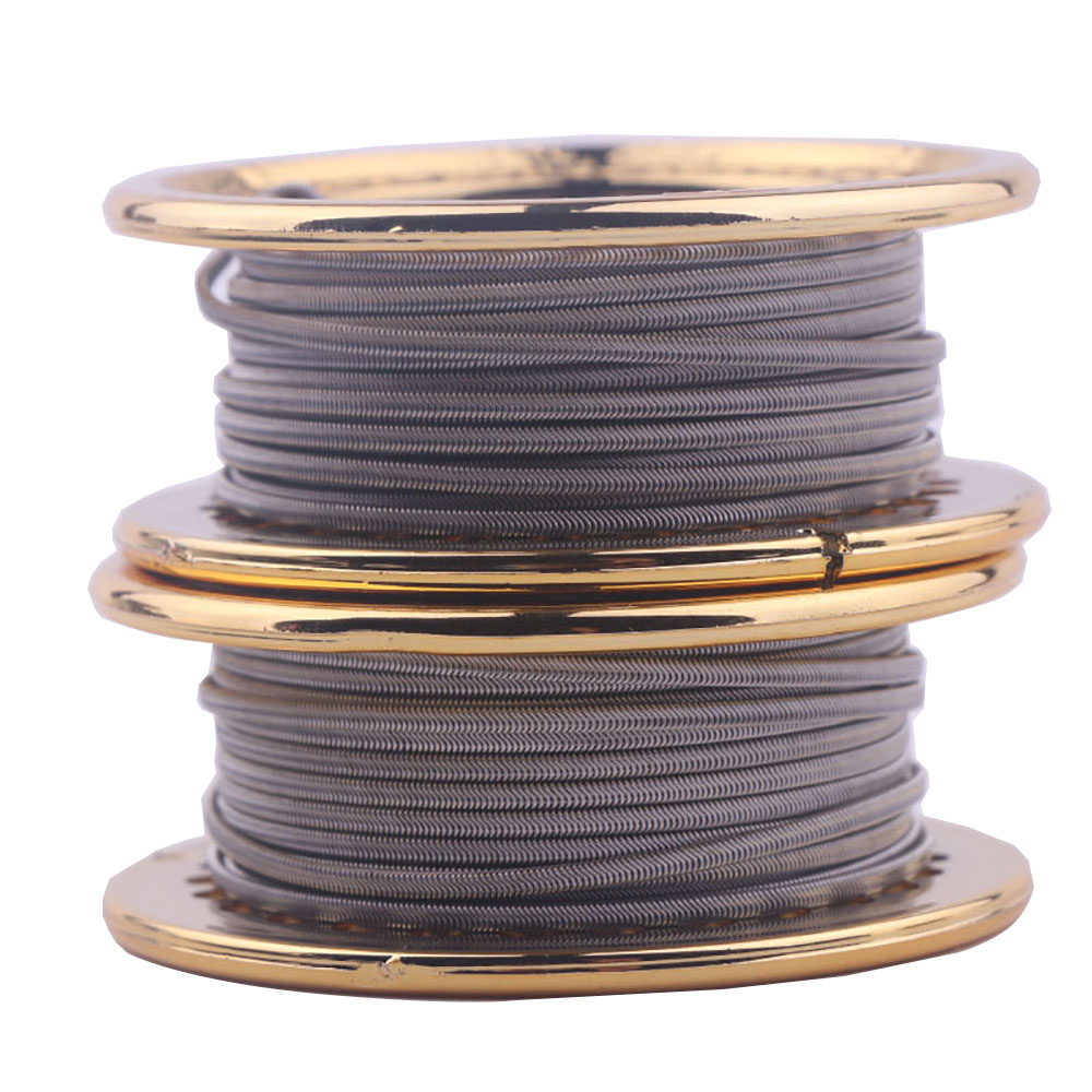 XFKM 5M/roll NI80/A1/SS316L Al - Clapton Wire Pre Built recensie en prijs