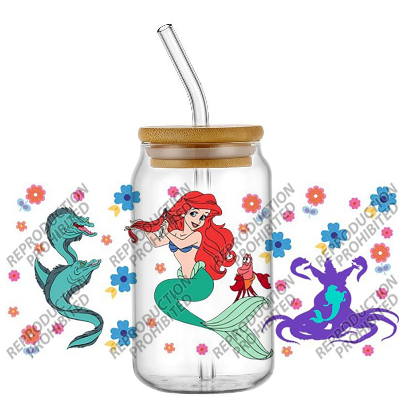 Popular Retro Cartoon Mermaid  - Rdta Tank Glass recensie en prijs