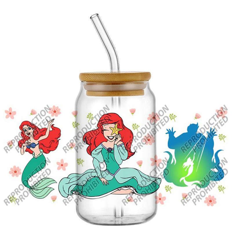 Popular Retro Cartoon Mermaid  - Rdta Tank Glass recensie en prijs