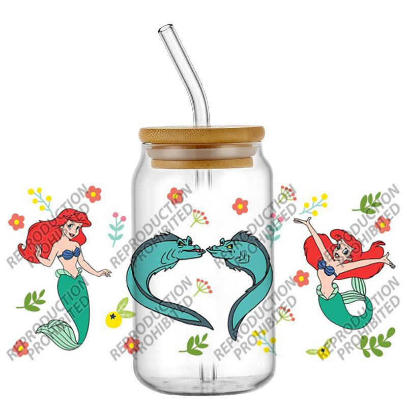 Popular Retro Cartoon Mermaid  - Rdta Tank Glass recensie en prijs