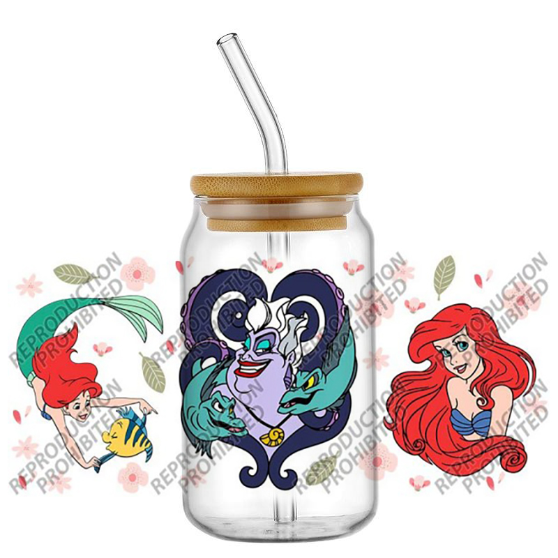 Popular Retro Cartoon Mermaid  - Rdta Tank Glass recensie en prijs