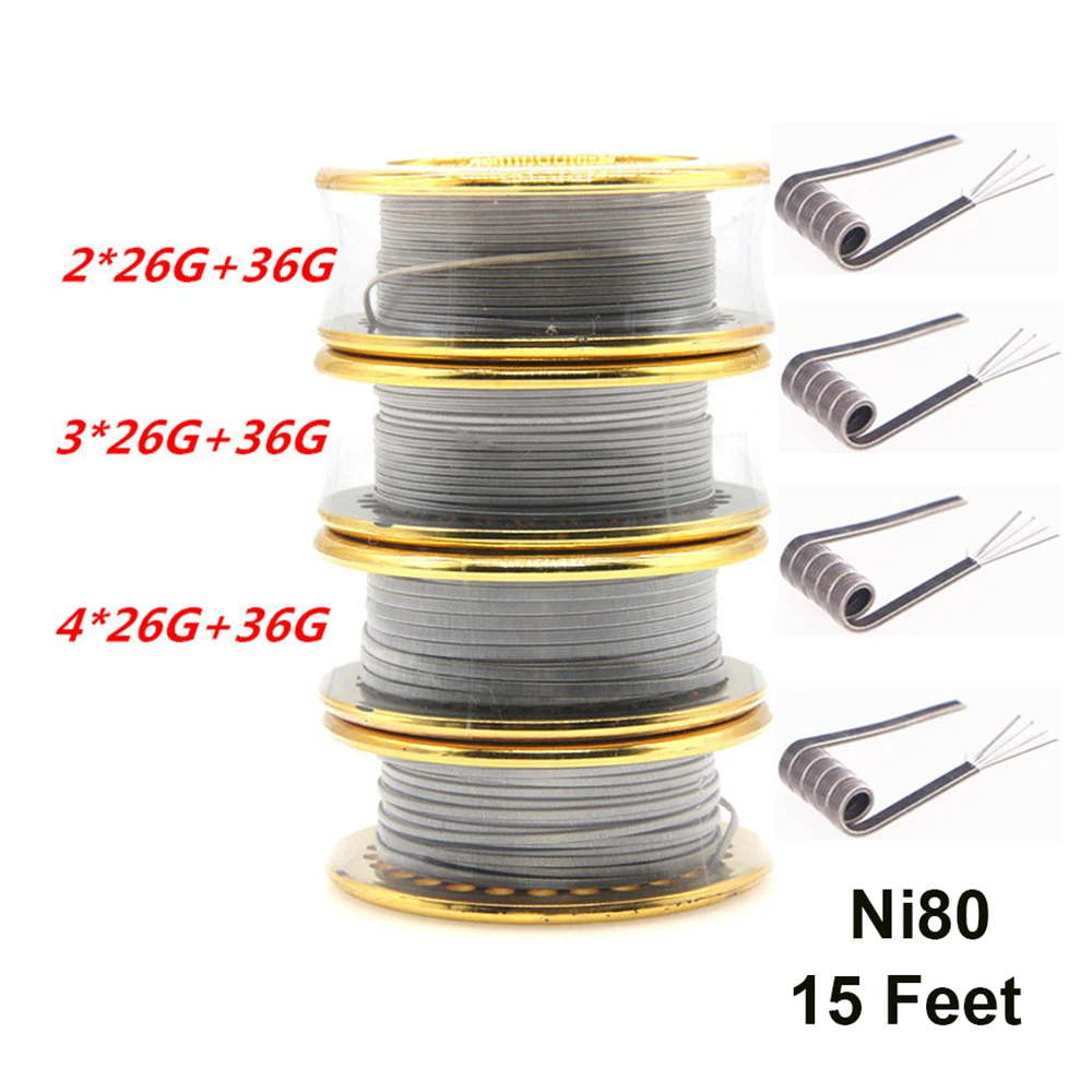 Ni80 Wire 26G 36GA 15 Feet Cla - Clapton Wire Pre Built recensie en prijs