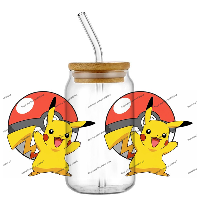 Pokemon pattern UV DTF cup wra - Rdta Tank Glass recensie en prijs