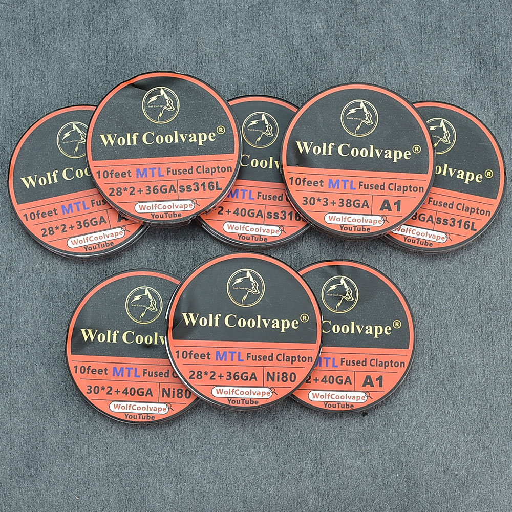 10Feet NI80/A1/SS316L MTL Fuse - Clapton Wire Pre Built recensie en prijs
