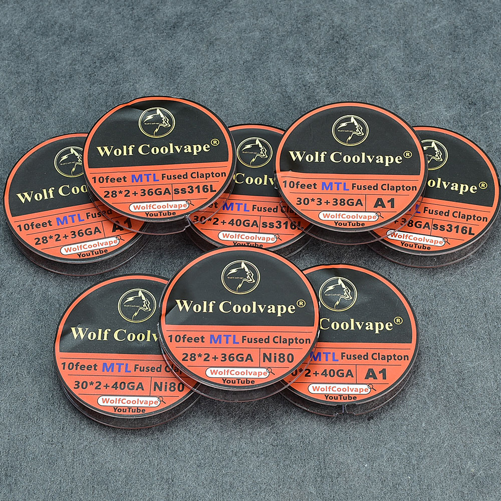 10Feet NI80/A1/SS316L MTL Fuse - Clapton Wire Pre Built recensie en prijs