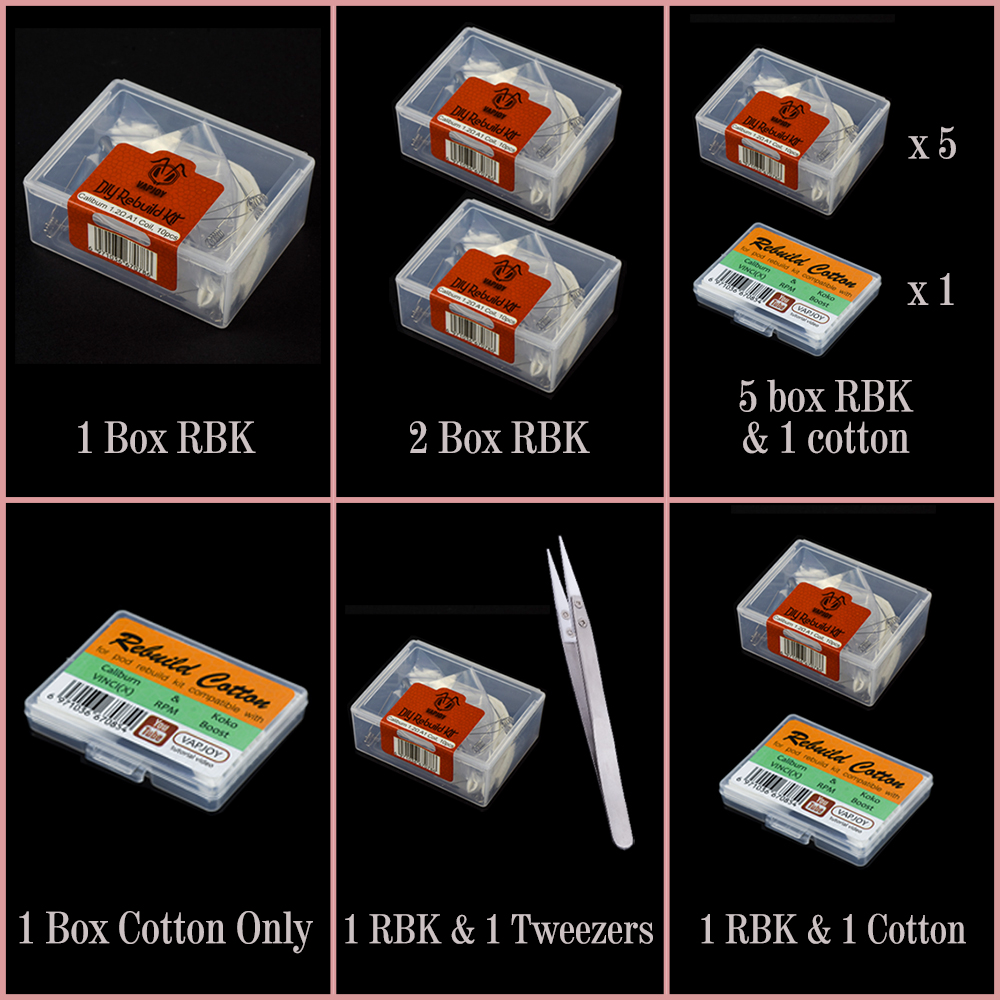 Original VAPJOY DIY Rebuild Ki - Vape Accessory recensie en prijs