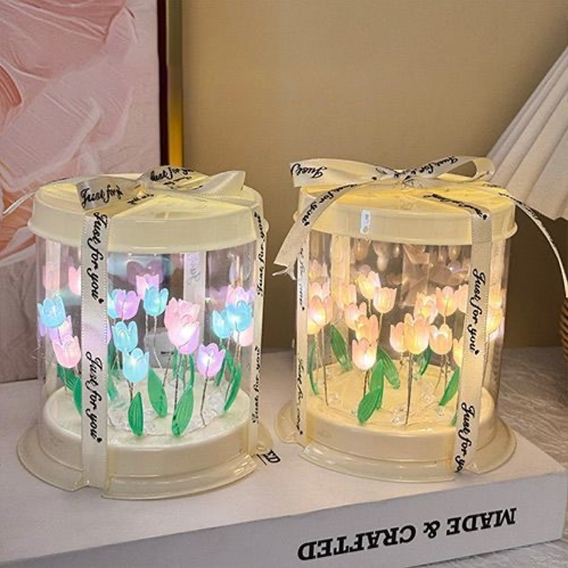 DIY Tulip Lamp Simulation Flow - Battery Case Storage recensie en prijs