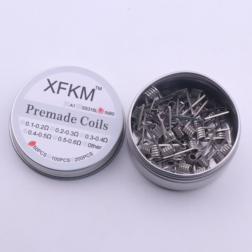 NI80 50/100 PreBuilt Inner Dia - Clapton Wire Pre Built recensie en prijs