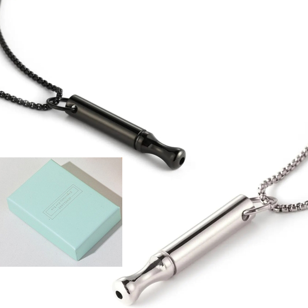 Titanium Steel Breathing Neckl - Vape Accessory recensie en prijs