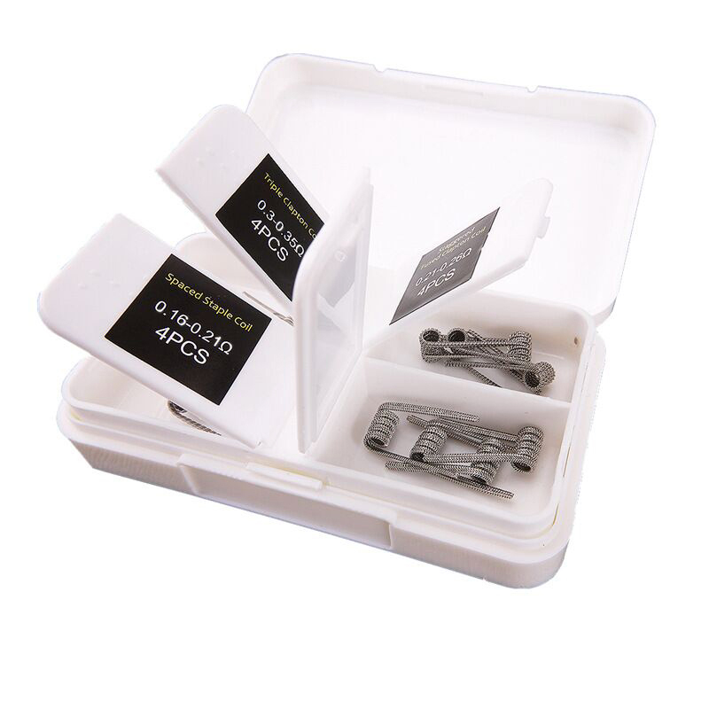 16pcs NI80 Fused Clapton Prebu - Clapton Wire Pre Built recensie en prijs
