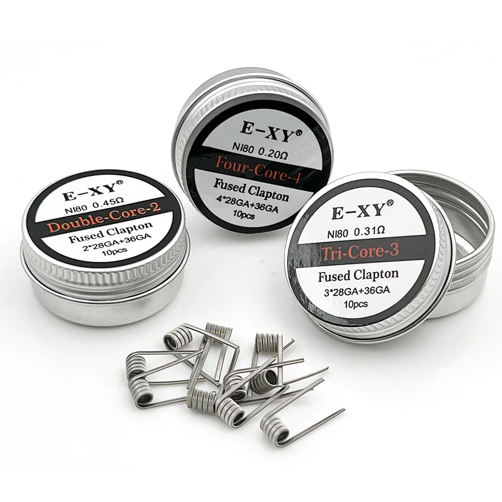 10pcs/box Ni80 Prebuilt Coil F - Coil Building Kit recensie en prijs