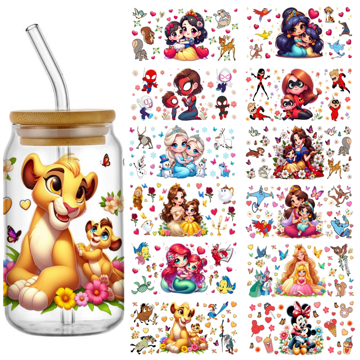 cartoon 3D Transfer Sticker Fo - Rdta Tank Glass recensie en prijs
